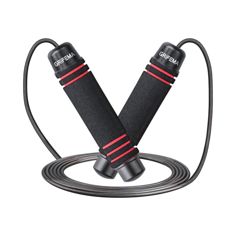 Švihadlo GRIFEMA Speed Rope s nastaviteľnou dĺžkou a penovými rukoväťami