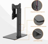 GRIFEMA GB1005-2 TV- és monitorállvány, 17-43", forgatható, max. 30 kg, VESA 200x200 mm 5