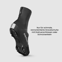 Husă de protecție impermeabilă pentru pantofi de ciclism GripGrab PACR Gravel și MTB, model Aero Fit 3