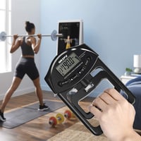 GRIPX Digitális Kézerő Mérő Dinamométer Fekete Sportos Kézfogás Erősség Tesztelő 90kg Kapacitás Elektronikus - black 7
