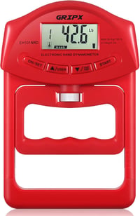 GRIPX Digitális Kézierő Mérő 90 kg Kapacitás Automata Detektálás 1
