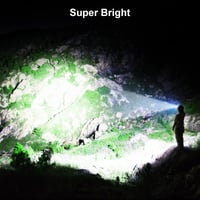 Lanternă frontală LED Gritin, pachet de 2 bucăți, pe baterii, rezistentă la apă, pentru drumeții și camping în aer liber 2