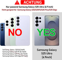 Gritup Samsung Galaxy S25 Ultra MagSafe tok - dupla rétegű, kitámasztóval, fekete 2
