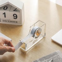 Dispozitiv pentru tăiat bandă adezivă transparentă Grobo pentru acasă, școală, scrapbooking și bricolaj, aur roz 6