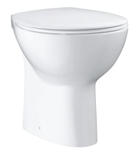 Capac WC GROHE Bau Ceramic cu închidere lentă, alb alpin, 39493000 4
