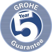 Baterie de bucătărie monocomandă GROHE BauEdge, 332 mm, crom, pivotare 360°, cartuș ceramic 28 mm, racord 3/8 inch, 31367001 9