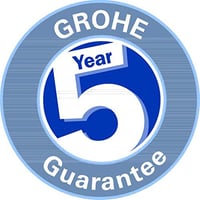 Baterie de bucătărie GROHE BauEdge cu pipă înaltă, rotire la 360°, cartuș ceramic, monocomandă, crom, 31367000 8
