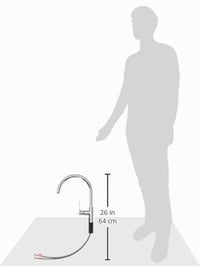 Baterie de bucătărie monocomandă GROHE BauFlow 31538001 DN 15 Crom 6