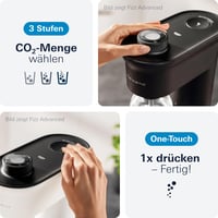Grohe Blue Fizz 31943K00 set za gaziranu vodu – 3 razine gaziranja, bez CO2 boce, boca od 0,85 L + prašak za čišćenje, crna 2