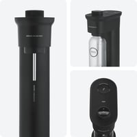 Grohe Blue Fizz 31943K00 set za gaziranu vodu – 3 razine gaziranja, bez CO2 boce, boca od 0,85 L + prašak za čišćenje, crna 9