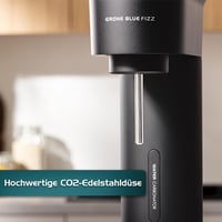 Výrobník sódy GROHE Blue Fizz Advanced čierny, s indikátorom hladiny CO2, 3 úrovňami sýtenia, 850 ml fľašou bez obsahu BPA, nabíjaním cez USB-C, 31947K00 5