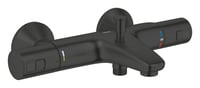 GROHE Precision Start 345982430 Fekete Víztakarékos Kádcsaptelep Termosztáttal - Falra Szerelhető Sárgaréz Keverőcsap 38°C Állandó Hőmérsékl 2