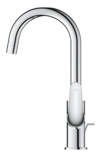 Baterie lavoar înaltă GROHE Swift 24330001, economisire apă, 31 cm, crom, cu ventil pop-up, unealtă 3 în 1, instalare ușoară 8