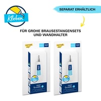 Sprchová súprava GROHE Vitalio Comfort 110 s 3-prúdovou ručnou sprchou, sprchová tyč 90 cm, hadica 1,75 m, úspora vody, možnosť lepenia alebo vŕtania, chróm, 26932001 9