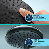 Sprchová súprava GROHE Vitalio Comfort 250 Flex bez batérie, so štvorcovou hlavovou sprchou 25 cm, ručnou sprchou 11 cm a sprchovou tyčou 104 cm 7