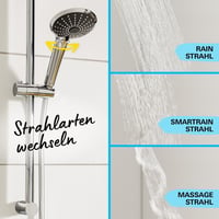 GROHE Vitalio Joy 260 zuhanyszett 27357002 meglévő csaptelephez, 3 sugárirány, vízmegtakarító 8 l/perc, króm 5