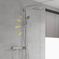 GROHE Vitalio Joy 260 zuhanyszett 27357002 meglévő csaptelephez, 3 sugárirány, vízmegtakarító 8 l/perc, króm 7