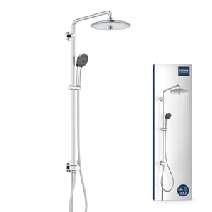 Sprchový set GROHE Vitalio Joy 260, 27357002, k existujúcej batérii, 3 režimy prúdu, úspora vody 8 l/min, chróm