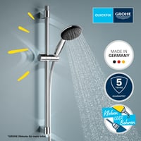 Sprchová súprava GROHE Vitalio Start 110 – ručná sprcha s 2 funkciami, 60 cm sprchová tyč, 1,75 m hadica, možnosť lepenia alebo skrutkovania, chróm, 26951001 2