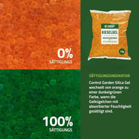 GROWMANIA.ES Szilika gél narancssárga 1 kg | Nedvességabszorbens újrahasználható 3