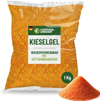 GROWMANIA.ES Szilika gél narancssárga 1 kg | Nedvességabszorbens újrahasználható 1
