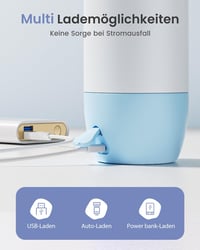 GROWNSY Hordozható Cumisüveg Melegítő Anyatej és Tápszer Számára, 10000 mAh Akkumulátor, Gyors Felmelegítés, 600ml Dupla Kapacitás 5