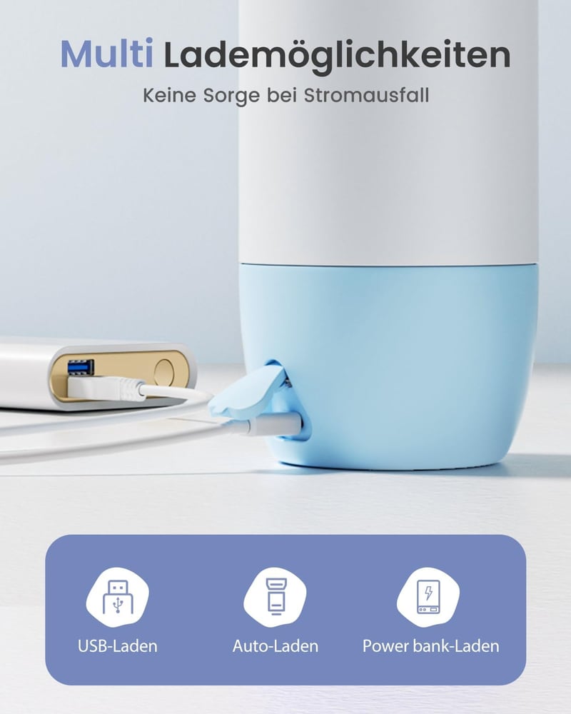 GROWNSY Hordozható Cumisüveg Melegítő Anyatej és Tápszer Számára, 10000 mAh Akkumulátor, Gyors Felmelegítés, 600ml Dupla Kapacitás