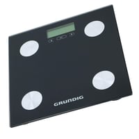 Grundig digitális személyi mérleg testanalízissel, 12 felhasználó memória, 180 kg, fekete 1