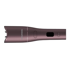 Grundig EasyCurl HS 6230 automata hajsütővas, lila, kábel nélküli, kerámia bevonat, LCD kijelző, 3 hőfokozat, nagy és kis fürtök
