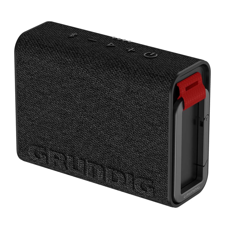 Boxă Bluetooth Grundig GBT Jam 2 - 4,3 W RMS, Bluetooth 5.3, rezistentă la apă IP67, baterie de 30 de ore, funcție Powerbank, negru