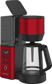 Cafetieră cu filtru Grundig KM 8440 - 1,25 litri, 12 cești, 1000W, temporizator, funcție de menținere la cald, sistem anti-picurare, roșu 7