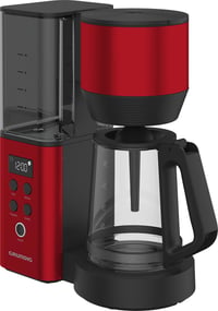 Cafetieră cu filtru Grundig KM 8440 - 1,25 litri, 12 cești, 1000W, temporizator, funcție de menținere la cald, sistem anti-picurare, roșu 5