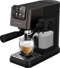 Pákové espresso Grundig KSM 5330 – 1628 W, 15 bar, tmavý nerez, 300 ml nádržka na mlieko, 1,1 l nádržka na vodu, dotykový displej, BrewSense, espresso a cappuccino 6