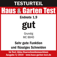 Aparat de tuns păr și barbă Grundig MC 8840 cu alimentare prin acumulator și rețea 3