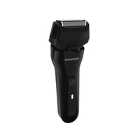 Aparat de ras pentru bărbați Grundig MS 6330 – autonomie de 60 de minute, trimmer pentru păr lung retractabil, sistem cu 3 lame, negru 4