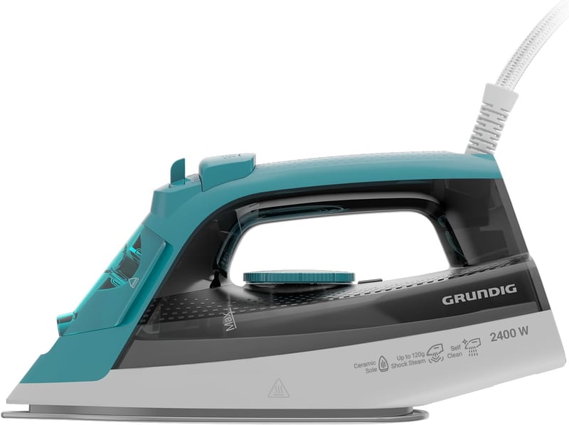 GRUNDIG SI 3550 Gőzölős Vasaló 2400W Kerámia Talppal Antikalk Technológiával