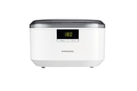Aparat de curățare cu ultrasunete Grundig UC 6620 cu temporizator, rezervor de 500 ml, 50 W, tehnologie cu undă dublă, suport pentru ceas încorporat, alb 2