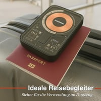 Bezdrôtová powerbanka Grundig 5000 mAh, priehľadná, USB-C, kompatibilná s MagSafe pre iPhone 12 a novšie modely — (stav: pozri 2. obrázok) 12
