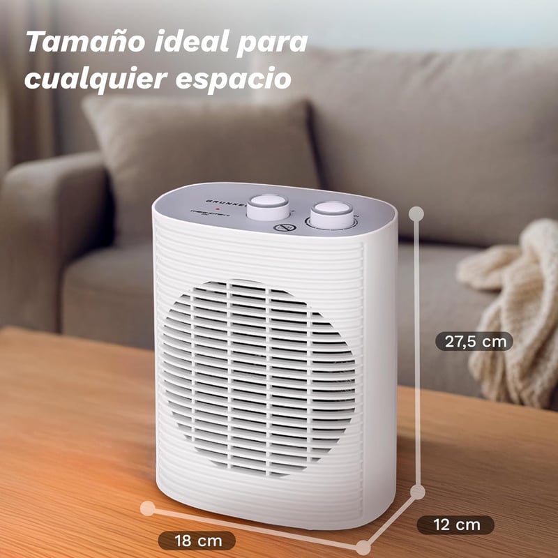 Grunkel CF-2000LINE 2000W Ventilátoros Hősugárzó Termosztáttal és LED Kijelzővel