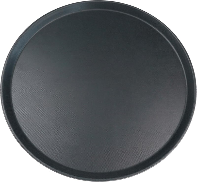 Grunwerg Tuffgrip 27cm Fekete Csúszásmentes Tálca Élelmiszerekhez