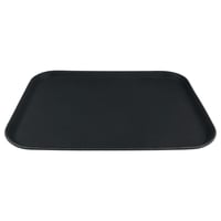 Tavă antiderapantă Grunwerg Tuffgrip Super Plastic, 40 x 30 cm, neagră, formă dreptunghiulară, tavă de servire pentru masă 1