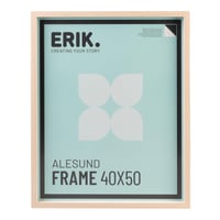 Fotorámik Grupo Erik Alesund 40x50 cm, bukové MDF drevo, nástenný rám na fotky a diplomy, hnedý, bytová dekorácia 1