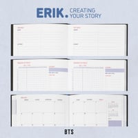 Agenda școlară Grupo Erik BTS 2026-2027, format A5, merch 3