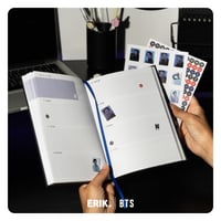 Agenda școlară Grupo Erik BTS 2026-2027, format A5, merch 4