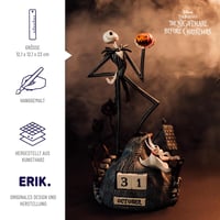 Stolový kalendár s figúrkou Grupo Erik Disney Predvianočná nočná mora, dekorácia 2