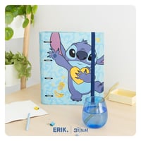 Dosar cu inele A4 Premium Grupo Erik Disney Stitch Tropical, cu 4 inele 3