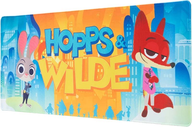 Grupo Erik Disney Zoomania 2 XXL gaming egérpad, csúszásmentes, vízlepergető