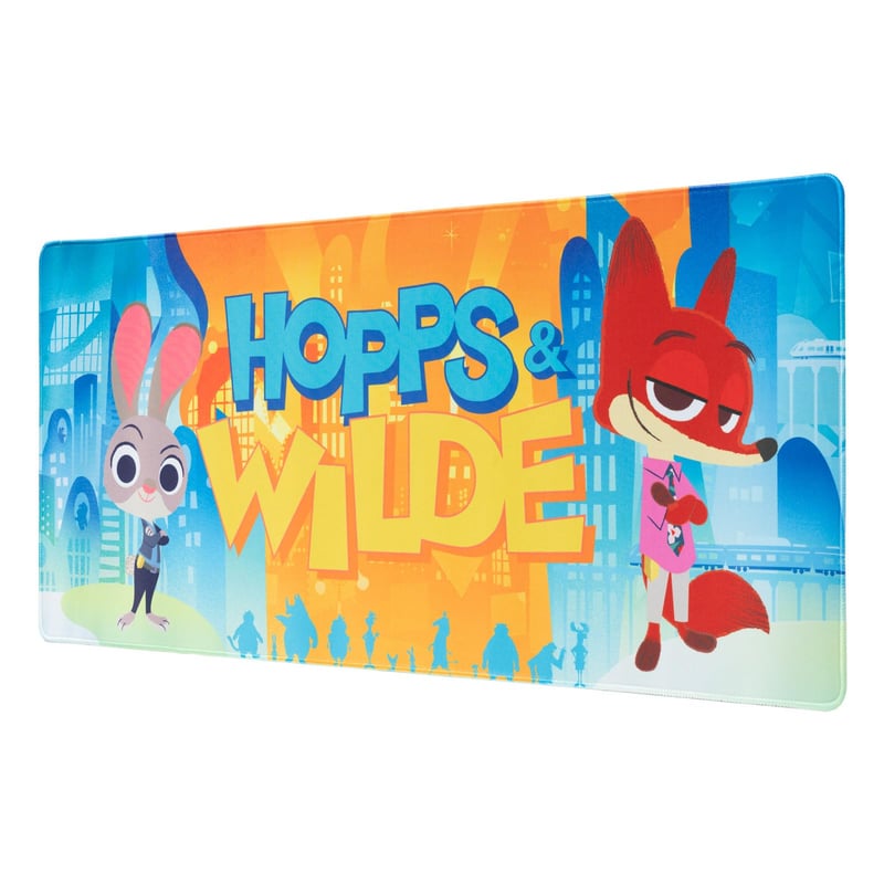 XXL herná podložka pod myš Grupo Erik Disney Zootropolis 2, protišmyková, vodoodpudivá