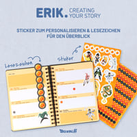 Agendă școlară și planner Grupo Erik Dragon Ball Manga 2026-2027 – Calendar pe an școlar pentru elevi 4