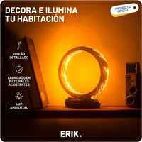 LED nočná lampa Pán prsteňov Grupo Erik – Zlaté náladové osvetlenie, stolová dekorácia pre deti aj dospelých 4
